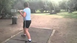 Morley field disc golf driving hole 7