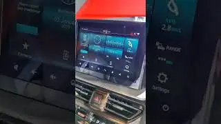 2022 Maruti Brezza 9 inch pro plus touch screen connected infotainment system demo #shorts