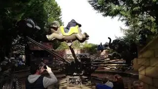 Flying Jumbos Ride At Chessington World Of Adventure, 27 October 2016