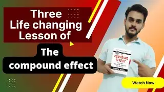 Three life changing lesson of The Compound Effect by Darren Hardy / #janetalk /