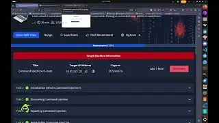 Command Injection TryHackMe WalkThrough