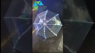 Flashlight Light Full Led Creative Umbrella Fashionable Glow For Night