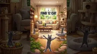 Find dancing cats #cat #dance #eyetest