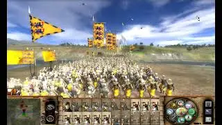 Medieval 2 Total War(SS6.4) papal_states vs denmark Bridge Defense