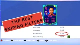 FIFA 19 - SNIPING FILTERS - 100K QUICK!