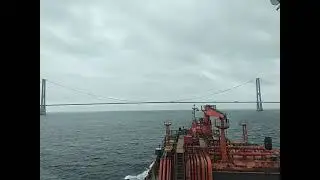 &Oslash;resundsbron bridge at Great belt strait