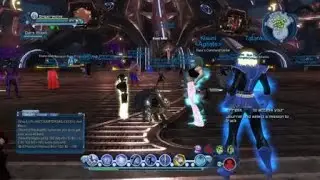 Geoforce100 Kneels before The Great Sniperwolve on DC Universe Online