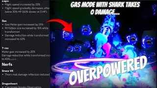 [BLOX FRUITS] THE INVINCIBLE BUILD.. SHARK & GAS!