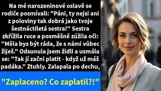 Na mé narozeninové oslavě se rodiče posmívali: 