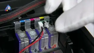 Установка СНПЧ на МФУ Epson Workforce WF-3640