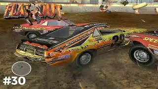 Flatout 1 (2004) - Demolition Derby Gameplay #30 - Demolition Arena (Pc)