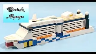Круизный лайнер Lego AIDA Perla - Lego Custom MOC