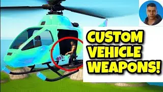 How To Make CUSTOM VEHICLE WEAPONS In Fortnite Creative (Tutorial)