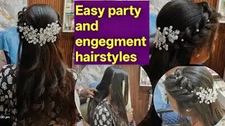 Easy front veriation engegment hairstyles//aasan aur sundar hairstyle//