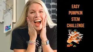 STEM Challenge | Fall Activity with Pumpkin Candy & Craft Sticks