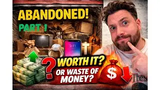 ARE ABANDONED STORAGE UNITS WORTH BUYING!? PART1