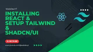 How to set up react with tailwind css & shadcn-ui 🛠️ | Step-by-Step Tutorial 