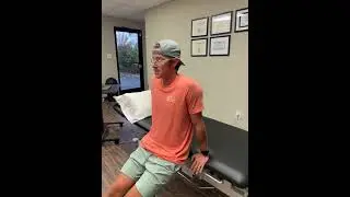 Seated Scapular Depression #shoulder # #physicaltherapy #exercise