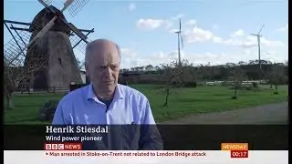 Wind Power evolution & pioneer Henrik Stiesdal (Global) - BBC News - 2nd December 2019