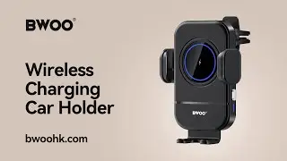BWOO BO-ZJ137 15W 360&deg; Rotation Wireless Charging Vent Mount