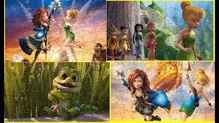 Disney Tinkerbell Puzzle Games For Kids Jigsaw Games