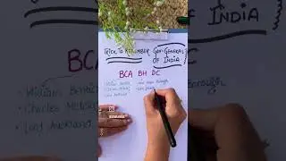 Trick to Remember Governor General of India