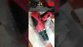 Unboxing iBELL Electric Screw Driver SD12-75, 750RPM Pistol Grip Drill on Flipkart