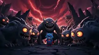 😱👾⚠️ TERRIFYING!! Kitten Trapped in a Multiverse of Monsters (Can He Escape?) | AI Cat Story