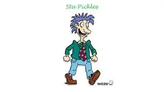 Stu Pickles Navigation Voice #Waze #Rugrats