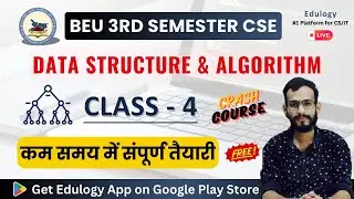 4. DATA STRUCTURES BTech 3rd Sem CSE | Bihar Engineering University Crash Course #biharengineering