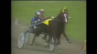 Queen L. & Stig H Johansson vinner Nordiskt Fyraåringspris (100 000 kr) på Jägersro 8 december 1990.