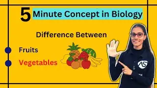 Fruits Vs Vegetables | Biology Concept | #apnasapnajrf