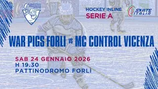 Serie A - War Pigs Forl&igrave; vs MC Control VIcenza Hockey