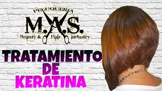 Como hacer en el pelo un Tratamiento alisador de keratina,  sin formol.