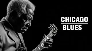 Midnight Chicago Blues | Soulful Blues Guitar Night Mood