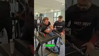 Lifting a Hundred Pounds: Extreme Weight Challenge! #shorts