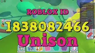 UNISON Roblox Song Codes