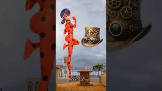 Miraculous characters as steampunk style | #miraculous #shorts #viral