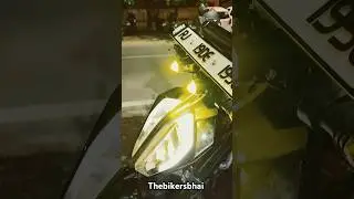 HJG Mini Drive Fog Lights Installed In KTM Duke 390 #hjgfoglights #minidrivinglights #jaipur #shorts