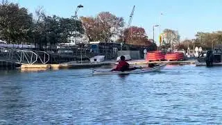 How to T Rescue a kayak and wet exit.