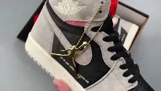 Air Jordan 1 Retro High OG Neutral Grey/Hyper Crimson-White-Black 555088-018