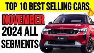Top 25 Best Selling Cars in November 2024 | Which One Is Winner 🏆