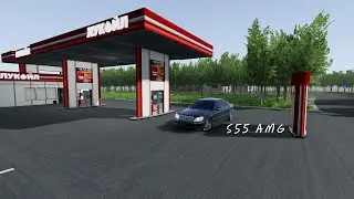 Mercedes-Benz S55 AMG W220 Beamng drive!