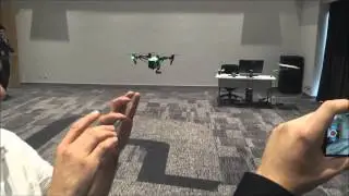 DJI Innovations - Inspire 1 Indoor Demonstration Optical Flow Sensor