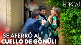 ¡Miran, furioso por la mentira de Gönül, la agarró del cuello!💥 | Hercai