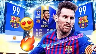 OMFG We Packed Messi TOTS!!!🔥🔥😱😱 - Fifa 19 Ultimate Team