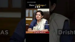 Three Challenges 🫴 Revanth Chandra || UPSC Interview✨ #trending #motivation #iasinterveiw #ias #upsc