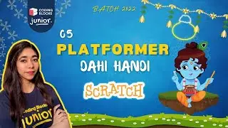 5. Platformer Game - Janmashtmi | Scratch | The Best FREE Coding Course for kids | CBJr