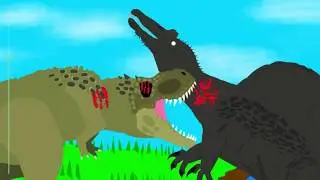 TYRANNOSAURUS REX VERSUS SPINOSAURUS (DC2\ FULL)