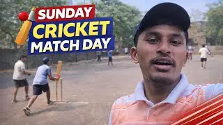 Sunday Box Cricket Match 🏏 | Full Fun मित्रांसोबत  धमाल Match vlog